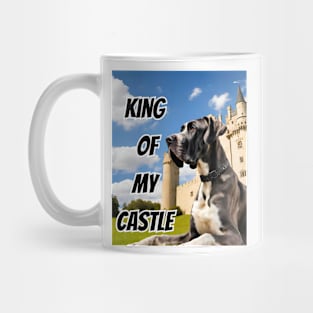 King of My Castle Great Dane Mug